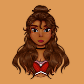 Meu projeto do curso: Retrato de personagens femininas com Procreate. Un proyecto de Bellas Artes y Dibujo artístico de Sofia Auada Capelossa - 01.05.2021