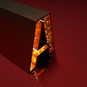 My project in 3D Lettering: Modelling and Texturising with Cinema 4D course. Lettering 3D projeto de ahmeda1 - 01.05.2021