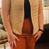 Mi Proyecto del curso:  Top-down: prendas a crochet de una sola pieza. Un projet de Design  de Catalina Román - 01.05.2021