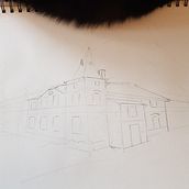 Mon projet du cours : Dessin architectural à l’aquarelle et à l’encre Ein Projekt aus dem Bereich Kreative Beratung von Catherine Rieu Marcot - Perso - 02.05.2021