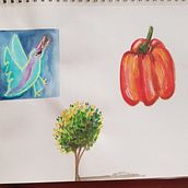 Mon projet du cours : Techniques d’illustration pour débloquer votre créativité Ein Projekt aus dem Bereich Kreative Beratung von Catherine Rieu Marcot - Perso - 02.05.2021