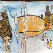 My project in Artistic Watercolor Sketching: Dare to Express Your Ideas course. Watercolor Painting project by Marion Wever - 05.02.2021