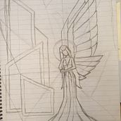 Merlins book of angels. Traditional illustration project by Maria Byquist - 05.02.2021