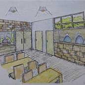 Mi Proyecto del curso: Introducción al dibujo arquitectónico a mano alzada. Un progetto di Illustrazione architettonica e Pittura ad acquerello di cristianc.vga - 02.05.2021