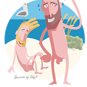 My project in Stylized Vector Illustration with Color and Character course. Un progetto di Illustrazione tradizionale di Eduardo Peixoto - 03.05.2021