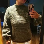 Mi Proyecto del curso:  Top-down: prendas a crochet de una sola pieza. Crochê projeto de Eva Arniella Guzmán - 03.05.2021