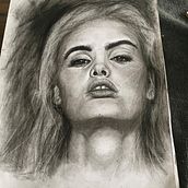 My project in Artistic Charcoal Portraiture: Creating Atmosphere course. Drawing, and Traditional illustration project by tweldring - 04.29.2021