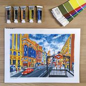 Mi Proyecto del curso: Sketchbook pictórico en gouache. Traditional illustration project by Paula Lapido - 05.03.2021