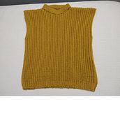 Mi proyecto final: chaleco. Crochet project by Betina Williner - 05.03.2021