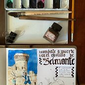 Mi Proyecto del curso: Cuaderno de viaje en acuarela. Botanical Illustration project by Laura Manchado Garabito - 05.03.2021