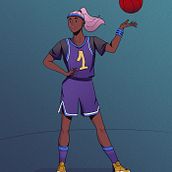 Mon projet du cours : Illustration de personnages dynamiques. Digital Illustration project by Cécilia Rinaldi - 05.04.2021