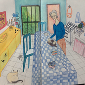 Meu projeto do curso: Sketchbook experimental: encontre seu estilo de desenho. Traditional illustration project by Christina Andrews - 05.01.2021