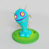 ChuChu Ein Projekt aus dem Bereich 3D, Design von 3-D-Figuren, 3-D-Modellierung und Art To von Anthony S - 04.05.2021