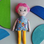 Mi Proyecto del curso: Creación de muñecos de tela para principiantes . Un proyecto de Bordado y Costura de Elisabeth Reyes - 04.05.2021