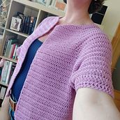 Mi Proyecto del curso:  Top-down: prendas a crochet de una sola pieza. Crochet project by monandre1 - 05.04.2021