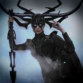 HELA - MY COSPLAY. Self-Portrait Photograph, Photograph, Fine-Art Photograph, Interior Photograph, and Portrait Photograph project by Alessandra Biancaneve - 05.04.2021