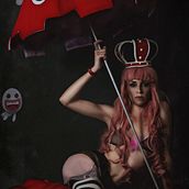Perona -My cosplay. Self-Portrait Photograph, Photographic Composition, Photograph, Fine-Art Photograph, Portrait Photograph, and Photo Retouching project by Alessandra Biancaneve - 05.04.2021