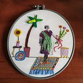 My (re)interpretation of the final project :). Un projet de Broderie de madamemedusa - 04.05.2021