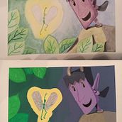 Mi Proyecto del curso: Técnicas de ilustración con acuarela y gouache. Traditional illustration project by miroirobsidian - 05.04.2021