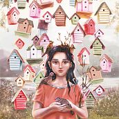 Mi Proyecto del curso: Retratos digitales de fantasía con Photoshop. Projekt z dziedziny Trad, c i jna ilustracja użytkownika ale_rebolledo_vera - 04.05.2021