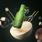 Mi Proyecto del curso: Diseño de sets en 3D para productos. 3D project by Obed Castañeda - 05.04.2021