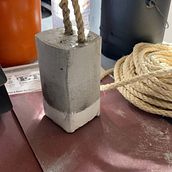 Peso de porta de concreto. Arts, and Crafts project by Bianca Mayer - 05.05.2021