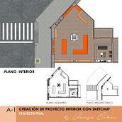 Creación de proyectos de interiorismo con SketchUp. TIENDA XIAOMI . Un proyecto de Arquitectura interior, Diseño de interiores, Modelado 3D, Diseño 3D, Interiorismo y Diseño de Genesis Cadena - 05.05.2021