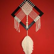 Mi Proyecto del curso: Introducción al tapiz de macramé. Arts, Crafts, Decoration, Fiber Arts, and Macramé project by valentinabgrasso - 05.05.2021