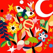 Meu projeto do curso: Ilustração flat com Photoshop. Un progetto di Graphic design e Illustrazione digitale di solnascimentobernardo - 06.05.2021