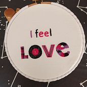 Mi Proyecto del curso: Letras bordadas: el hilo como herramienta gráfica. Embroider project by Núria Roch - 05.05.2021