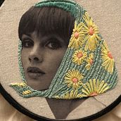 Mi Proyecto del curso: Bordado en fotografías sobre tela. Un proyecto de Bordado, Fotografía, Collage, Papercraft, Estampación y DIY de Evelyn Tapia Martínez - 02.05.2021
