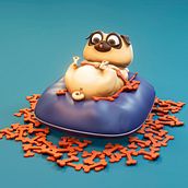 Pug Cartoon. 3D, 3D Modeling, and 3D Design project by Steven Pasaje - 03.10.2021