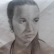 El curso me sirvio mucho, este es el resultado final. Escucho opinion. Gracias. Realistic Drawing project by Franco Esquivel - 05.06.2021