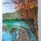 Meu projeto do curso: Paisagens naturais em aquarela. Watercolor Painting project by alecsandergm - 04.29.2021