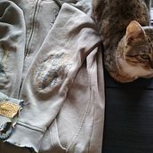 My project in Embroidery: Clothing Repair course . Broderie de Valentyna Ariepieva - 05.07.2021