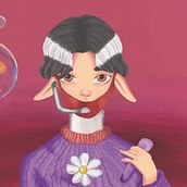 Mi proyecto del curso: Mi oveja Idol. Digital Drawing project by María Moya - 05.06.2021