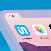 Linkedin App. UX / UI, Design interativo, Br, ing e Identidade, Design de logotipo, e 3D projeto de Ramon Bosch - 06.05.2021