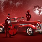 Red Jazzy Mood. Un proyecto de Diseño gráfico de Alexander Nikolov - 06.05.2021