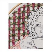 Mi Proyecto del curso: Creación de retratos bordados. Embroider project by Pescando Nubes - 05.06.2021