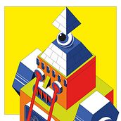 Mi Proyecto del curso: Ilustración vectorial isométrica desde cero. Traditional illustration, and Design project by Alejandro Ivickas - 05.06.2021