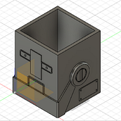 organizador cabeza robótica. Design, and 3D project by rafafd80 - 05.07.2021