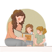 Momenti di passaggio. Un proyecto de Ilustración infantil de Emanuela - 07.05.2021