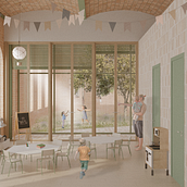 My project in Rendering and Digital Collage for Architectural Displays course. Un progetto di Architettura e Retail Design di Dasha Vasilyeva - 07.05.2021