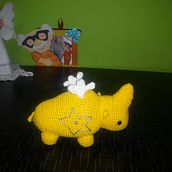 Mi Proyecto del curso: Diseño y creación de amigurumis. Un proyecto de Tejido de Edita Erlina Henostroza Sanchez - 08.05.2021