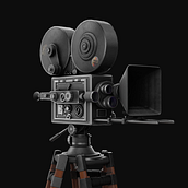 Vintage Film Movie Camera. 3D project by jealfonso6 - 05.08.2021