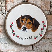 Meu projeto do curso: Needle painting para principiantes. Embroider project by Carolina Maria Gonçalves - 05.08.2021