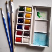 Watercolor studies. Un proyecto de Ilustración con tinta de Atila Leles - 04.05.2021