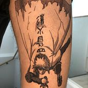 Mi projecto final | NAMIKAZE MINATO. Un progetto di Design di tatuaggi di Benjamin retamal - 08.05.2021