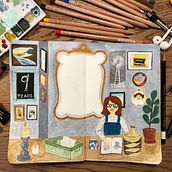 My project in Exploratory Sketchbook: Find Your Drawing Style course. Children's Illustration project by Tracy T - 05.08.2021
