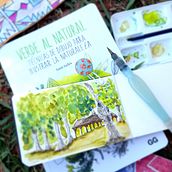 Diario de paseo. Traditional illustration project by Cintia Ramírez - 05.09.2021